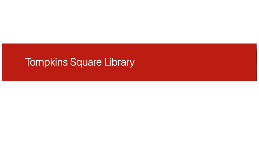 Topkins Square Library